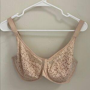 Chantelle Norah Comfort Underwire Bra - Nude Blush - Size 34H